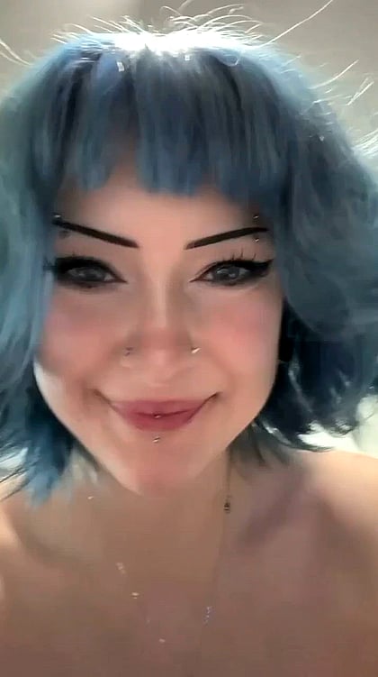 Watch Me Spread My Juicy Cunt & Ass For Your Cock - This Goth Fuckdoll Wants You To Cover Her Tits With Cum'