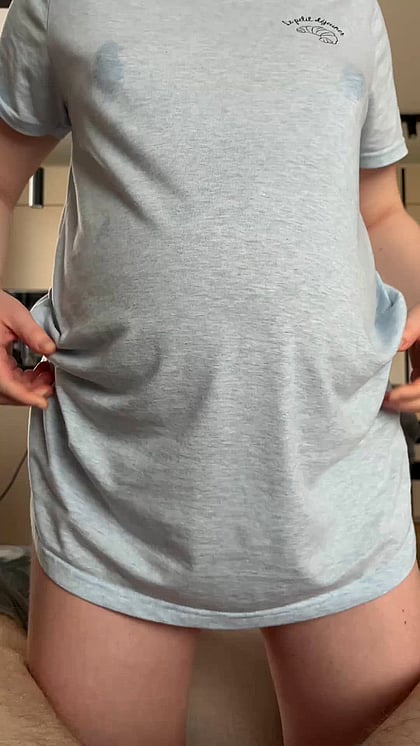 Pregnant Fuckdoll's Leaking Tits Give Instant Boner - Watch Me Get Creamed'