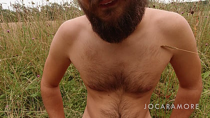 Watch Me Jack My Husband's Thick Uncut Cock Outdoors - Horny Amateur Wife Giving Public Handjob to Cum!'