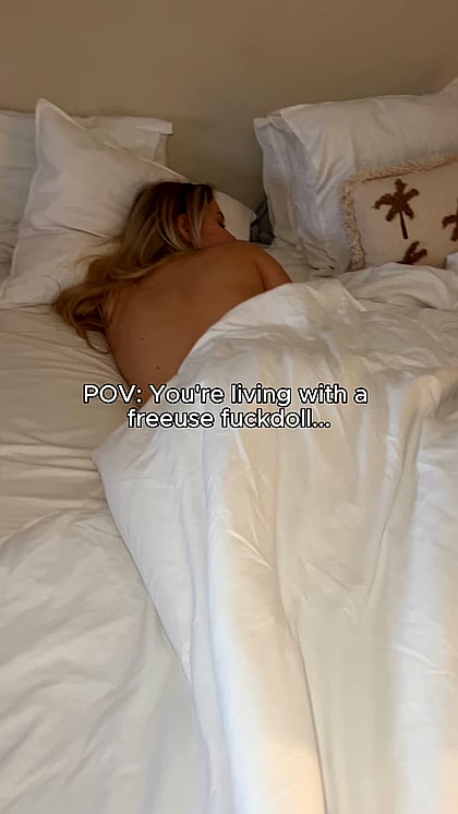 FREEUSE FUCKDOLL: My Tight Pussy is Always Ready for You to Cum Inside'