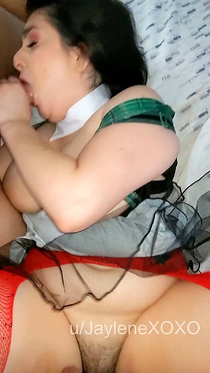 Jaylene's Dirty Double Delight: Sucking & Fucking Like a True MILF Slut'