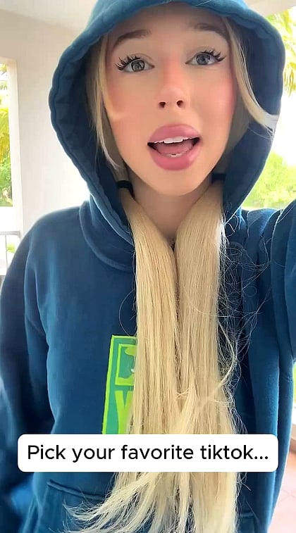 Busty Teen TikToker Livy Mae's Hottest Fap Video - Watch Me Get Nasty With My Tits & Ass'