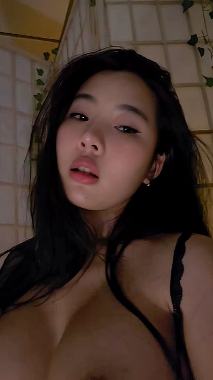 Korean Fuckdoll Reveals Her Massive Tits - Watch Me Play & Make You Cum'