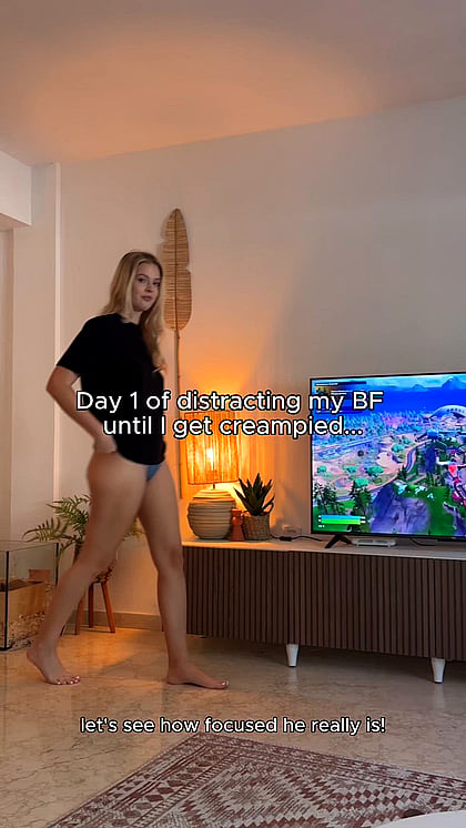 Zoey's Horny Fuckdoll Fantasy: Sneaky Pussy Play While BF Is Distracted - Cum Watch Me Get Used!'