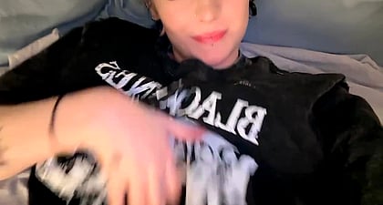 Your Goth Fuckdoll's Juicy Video - Cum Watch Me Play With My Big Tits & Ass Tonight!'