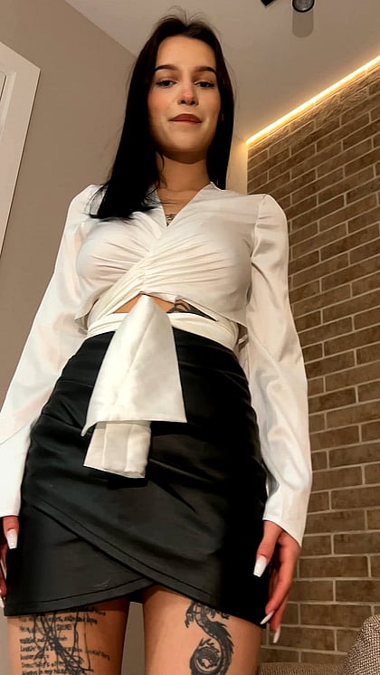 Freeuse Fuckdoll: Watch Me Get Naughty in Panties & Skirt'