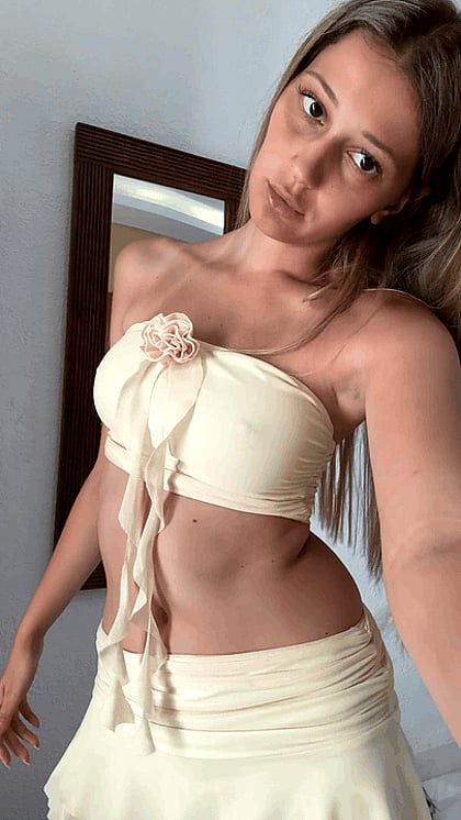 Cute Doll's Tittydrop Tease: Watch Me Jiggle And Cum For You!'