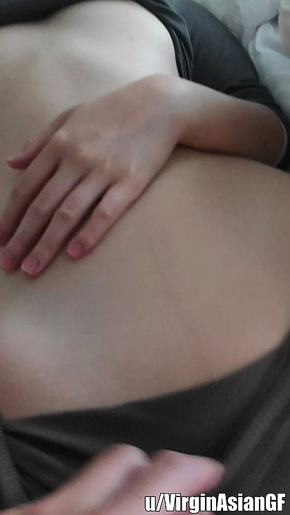 I squeezed his dick really hard while he finger blasted my tight pussy to orgasm'
