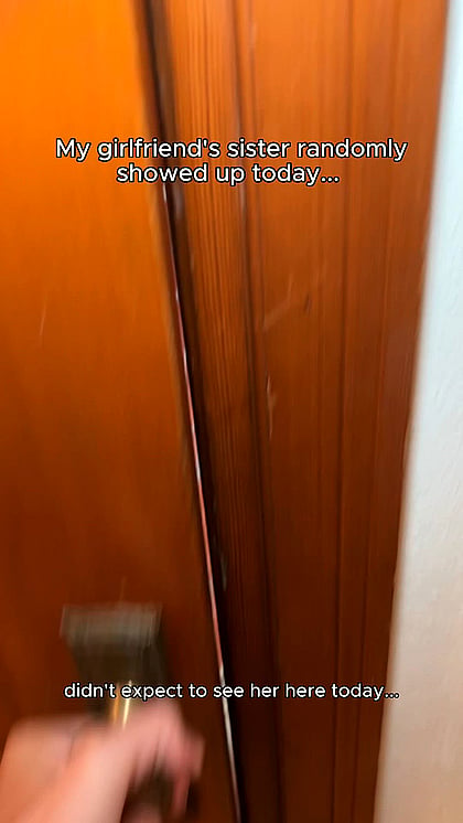 I didn't know my girlfriend's sister was such a fuckdoll...'