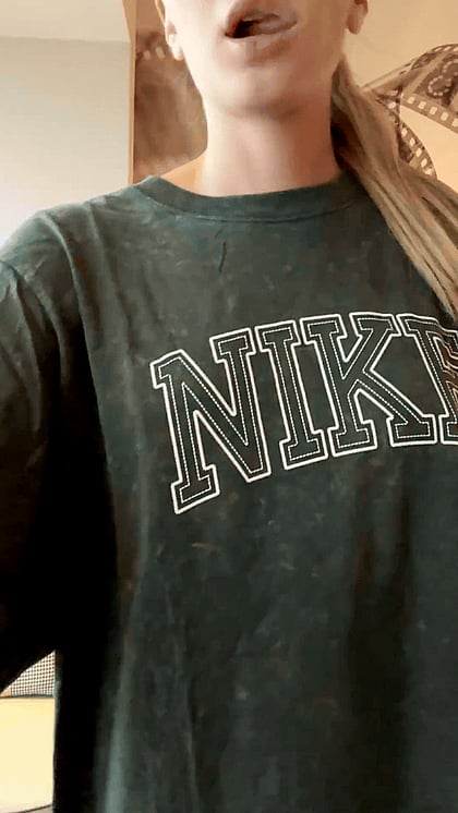 Look What Your Fuckdoll Is Hiding – Watch Me Get Naked and Cum'