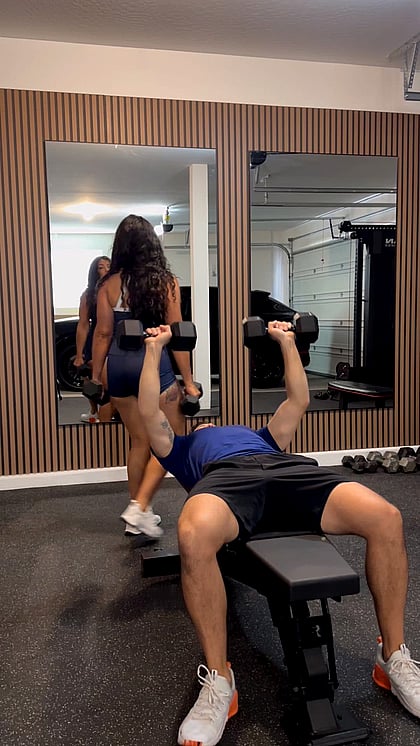 Fucking My Man Raw in the Home Gym - Make You Cum Hard Watching!'