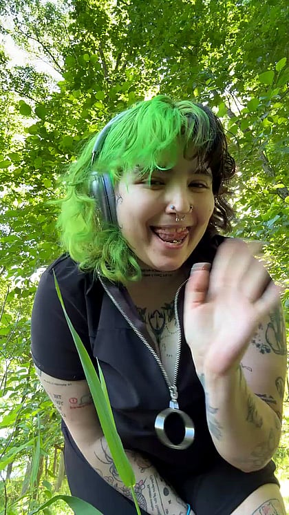 Caught in the Woods: Suck-Toy in Heat Needs Your Hard Cock Inside Me'