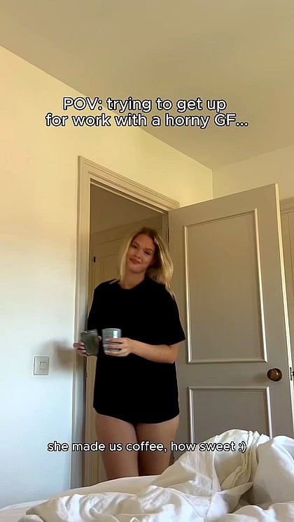 I'm His Fuckdoll: Making Him Late for Work With My Body'