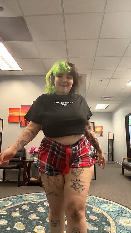 Caught Me in the Act: No Panties, Waiting on All Fours to Get Filled'