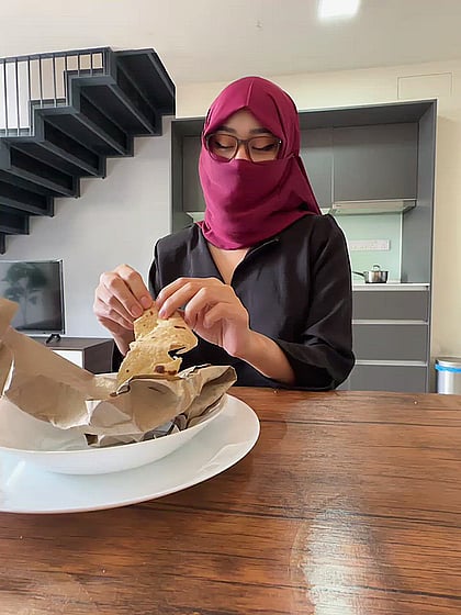 Syalifah's Naughty Offer: Forget Bread, Feast on Me Instead!'