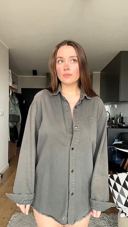 Your Ultimate Fuckdoll Obediently Strips Down - Watch & Wank!'