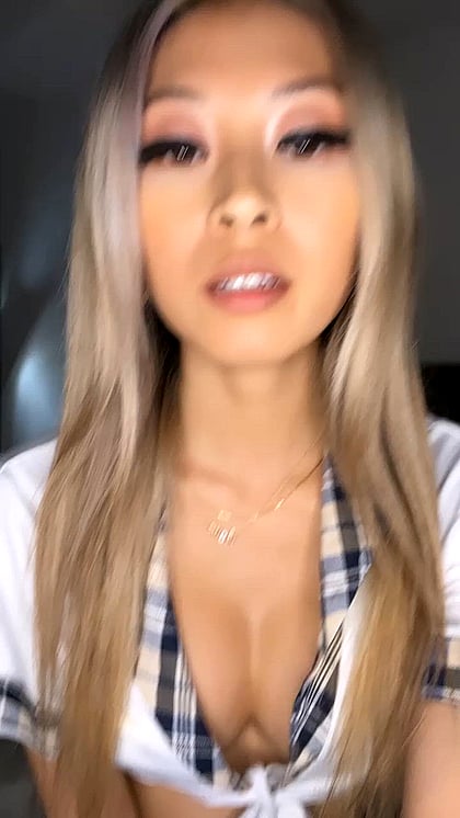 Tiny Asian Fuck Doll Begs for Your Load - Jaime Luna's Teasing Tits & Tight Pussy'