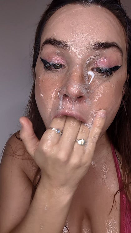 Im your broken spit slut - Watch me get drenched in drool and cum!'