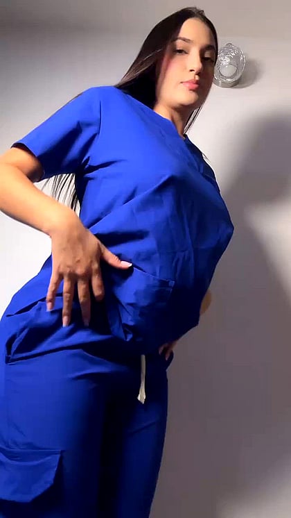 Camila Paisa the Naughty Nurse: Big Tits & Ass Ready for Your Load'