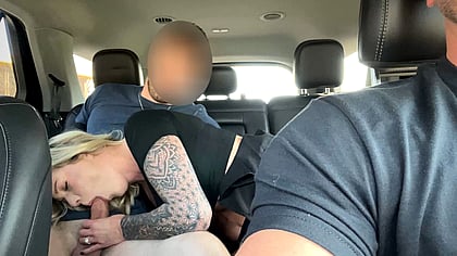 Backseat Babe: Chris and Candice's Wild Ride'