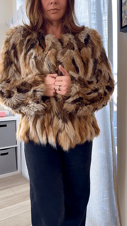 AngelMommy_1's Winter Coat Tease: A Fuckdoll's Hot & Heavy Snowday'