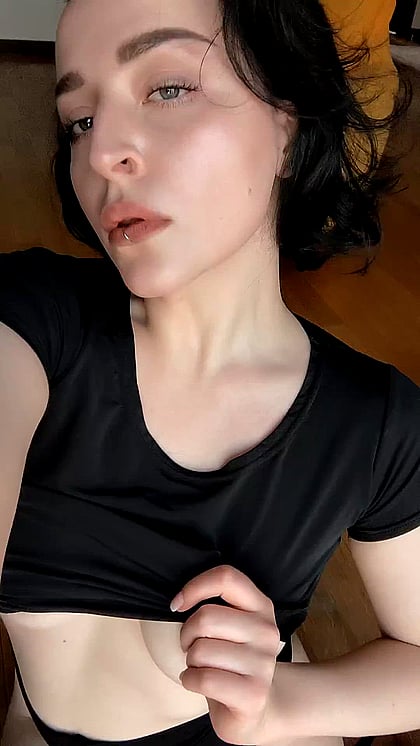 Watch this goth fuckdoll ride a huge dick until I'm a quivering mess - Zoe's intense BTBF orgasm video that'll make you cum so hard!'