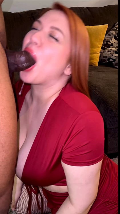 Fuck My Redhead Pussy Hard - Big Dick Slamming This Latina Slut'