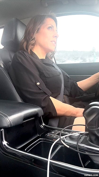 Not all wives masturbate while driving. I do!!