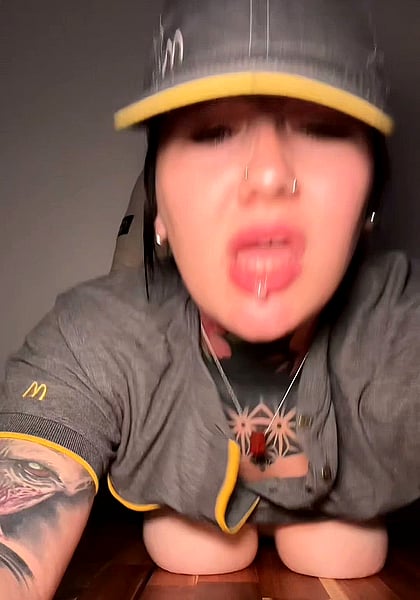 McDonald's Free Fuckdoll - JOI to My Amateur Homemade Fucking Video! Cum Hard for Me!'