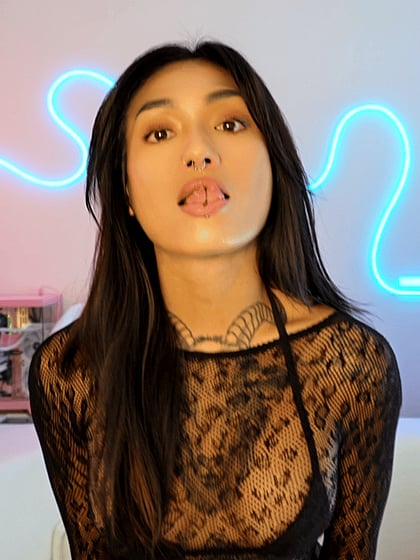 Fuckdoll Bri's Split Tongue Tease – Watch Me Lick and Fuck for Your Pleasure'