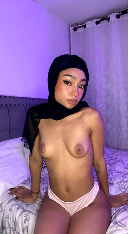 How long does it take for me to convince you to fuck my hijabi body? I'm dripping wet and ready for your cock!'