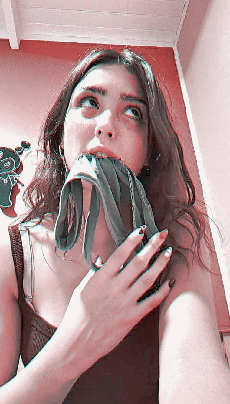 I was edging with my panties and they got soaked, then I sniffed them deep - BTBF fuckdoll Vitski picture 2 of 2