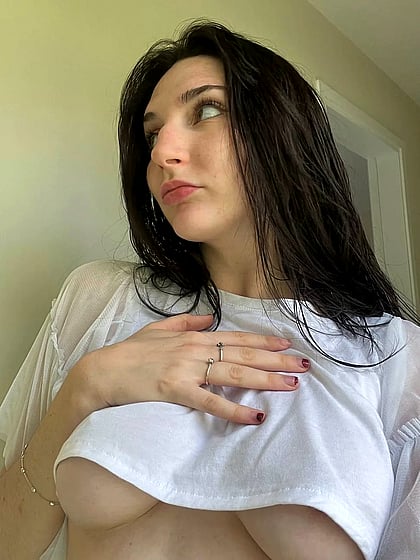 Say Yes if You'll Fuck My Tits and I'll Send You My Nudes - I Actually Do It, Slut!'