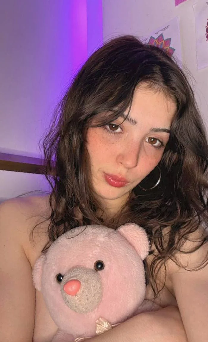 BTBF Vitski's Virgin Pussy Teasing - Edging With My Teddy Until I'm Dripping Wet picture 1 of 5