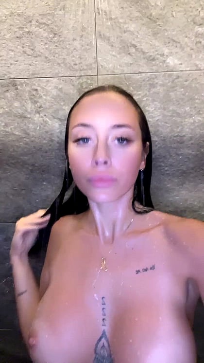 Wet & Wild Shower Fuckdoll (22F) - Big Tits Soaped Up & Ready For Your Load'