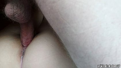 Tight Asian Teen Pussy Fucking - Can't Fit All The Way In!'