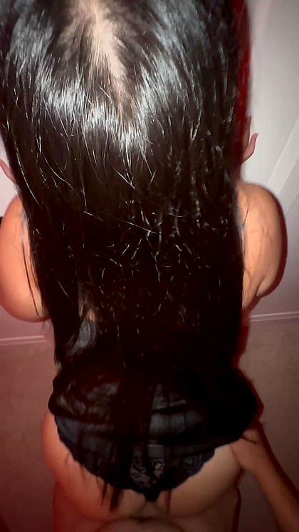 Fuck Me Hard Against the Door - I'm Your Slutty Asian Hotwife Begging for Cum'