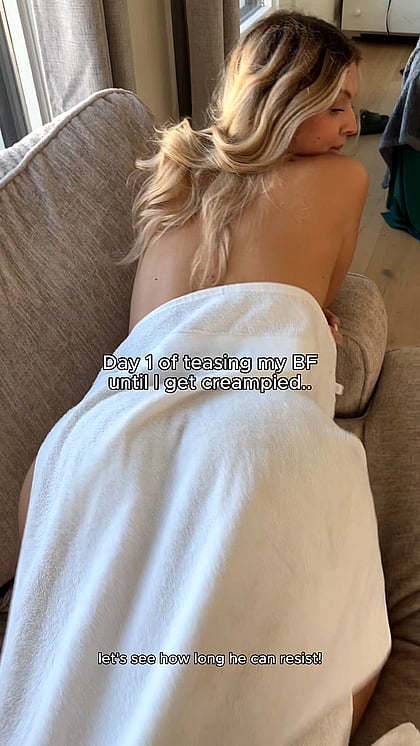 Fuckdoll Zoey Teases Her BF's Cock - Ends Up With Her Tight Holes Pounded Hard'