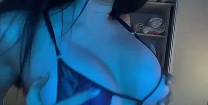 Your Fuckdoll Luna's Horny Masturbation Video - Watch Me Play With My Big Tits And Juicy Ass'