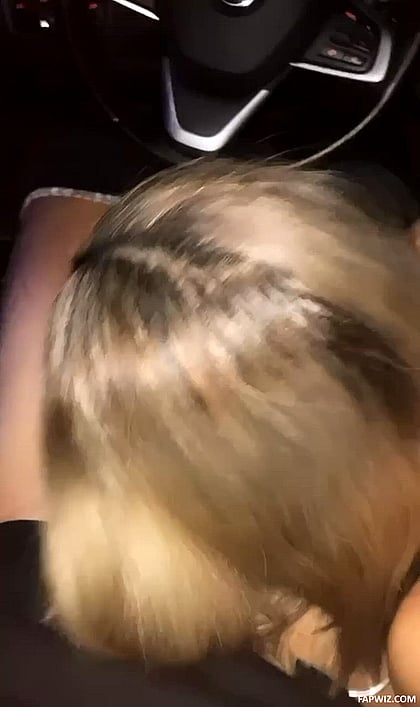 Thanking her Uber driver