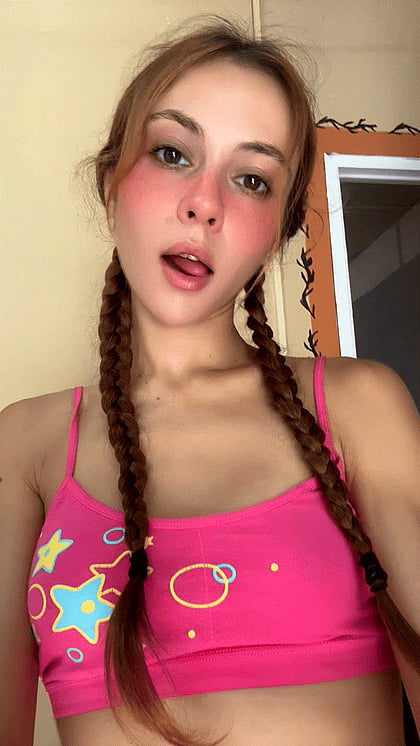 Watch me slobber all over this cock and bounce my cute ass on it until it's soaked with my juices, you filthy perverts!'